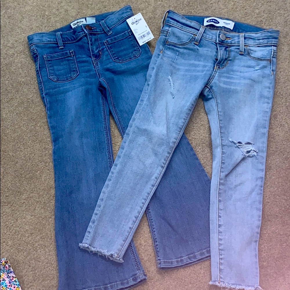 Two pairs size 5 jeans